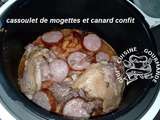 Cassoulet de mogettes et canard confit