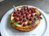 Cheesecake spéculoos, citron, framboises au compact cook pro