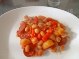 Coco de Paimpol au chorizo avec le cookéo