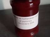 Confitures de betteraves rouges / pommes