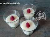 Crème vanille au lait de riz