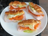 Croissant farci aux carottes