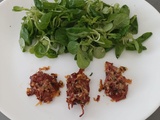 Croustillants au salami et parmesan au combi ninja