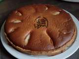 Flan aux poires sur pate sablee