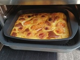 Flan léger aux abricots avec le combi Ninja