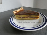 Flan tigré sur pâte brisée au compact cook pro