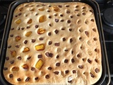 Focaccia version sucrée au combi Ninja