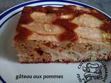 Gateau aux pommes à la gelée de pissenlits