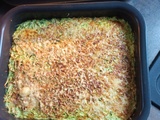 Gratin courgettes râpées au combi ninja