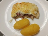 Gratin d'endives Jambon Serrano et béchamel au combi Ninja