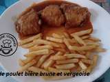 Haut de cuisses de poulet bière brune et vergeoise (cookéo)