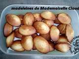 Madeleines de Mademoiselle Claudine