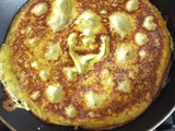 Omelette à la courgette