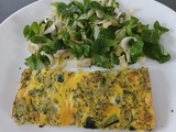 Omelette à la courgette au combi ninja