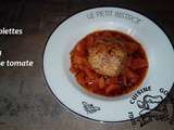 Paupiettes de veau sauce tomate (cookéo)