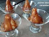 Poires sauce carambar