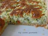 Quiche à la courgette râpée