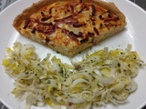Quiche au chou fleur et bacon au combi ninja