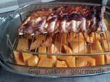 Ribs de porc et sa butternut