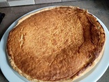 Tarte amandine et citron  maison 