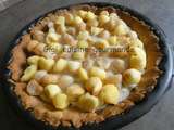 Tarte aux billes de pommes et poires