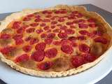 Tarte clafoutis aux bigarreaux