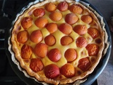 Tarte crème aux abricots (compact cook pro)