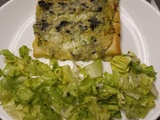 Tartelette de courgette à la fourme d'Ambert