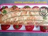 Terrine de cabillaud et chorizo