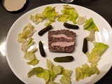 Terrine de volaille avec l'extra crisp