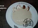 Veloute de champignons bruns au thermomix