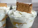 Verrine abricot, petit beurre et mascarpone