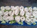 Wraps au jambon blanc et boursin