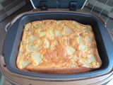 Clafouti aux poires avec le cake factory