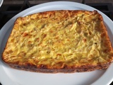 Quiche sans pâte thon et poireaux