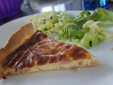 Tarte aux 2 fromages et jambon