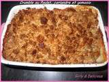 Crumble au poulet Coriandre et Gomasio