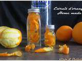 Extrait d'orange home made