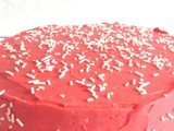 Layer cake Red Velvet Coeur de Framboise