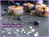 Muffins Myrtilles et flocons d'avoine