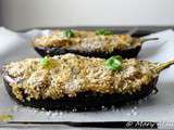 Aubergines farcies au quinoa