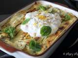 Lasagnes courgettes feta