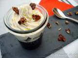 Mi-cuits au Nutella, chantilly café citron