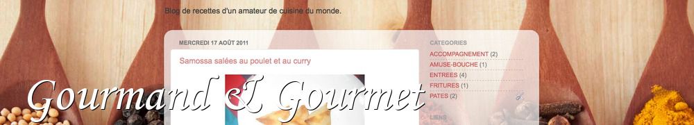 Recettes de Gourmand & Gourmet