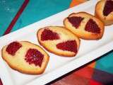 Financiers à la fraise