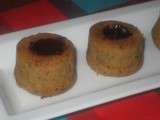 Financiers noisettes chocolat