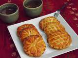 Galette des rois à la frangipane chocolat framboise