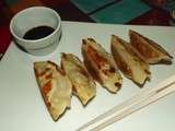 Gyoza ( raviolis japonais) au boeuf