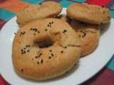 Petits pains type Bagels