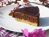 Choco-cassis à la rose  {gourmandise de dinette à ig bas }